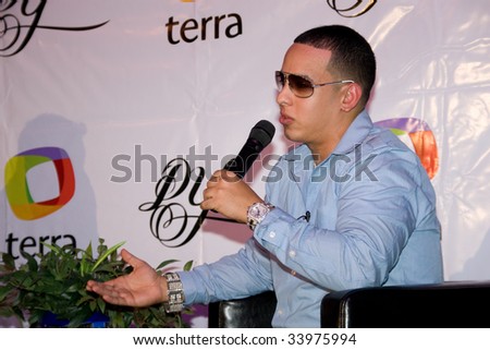 MIAMI, FL - JUNE 30: Yankee Daddy at a Press Conference To talk about his Album and New Site, also to accept an award on June 30, 2009 in Miami, Florida