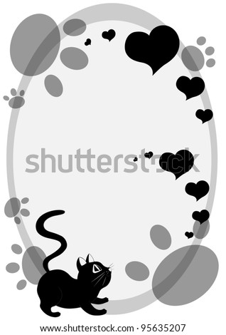 Black Cute Hearts