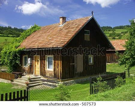 Old wooden country cottage 0810_04