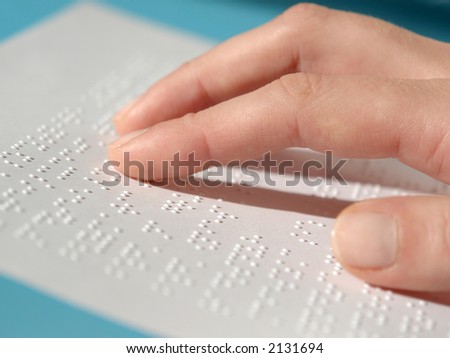 braille for blind