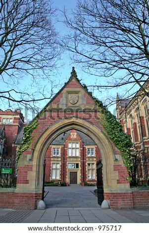 Campus of University of Leeds, UK
