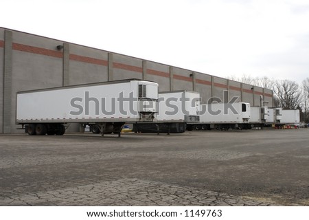 Trailers at Loading Docks or Shipping Facility