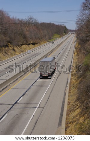 Truck on the Highway