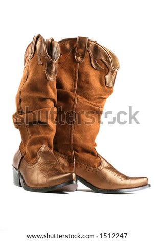 Gold Cowgirl Boots