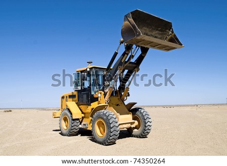 earth-moving excavator