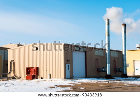 boiler-house at factory