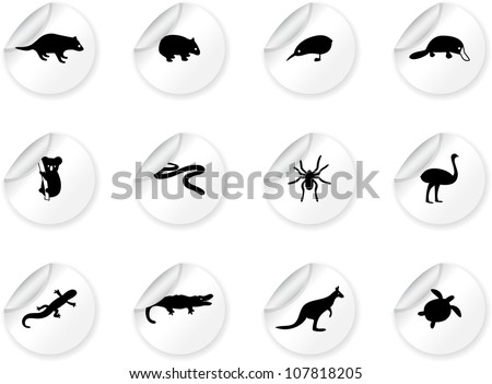 Australian Animal Icons