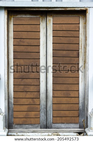 Background of old wooden door