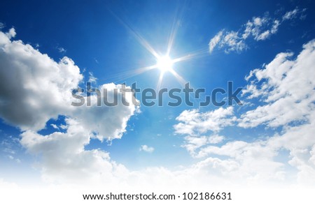 Cloud Blue Background