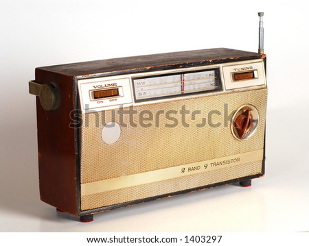 old radio transistor