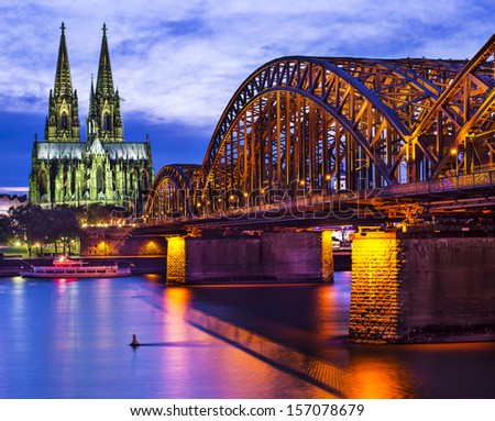 Cologne Cathedral in Cologne, Germany.