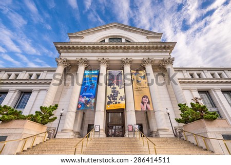 WASHINGTON - APRIL 12, 2015: The National Museum of Natural History in DC.