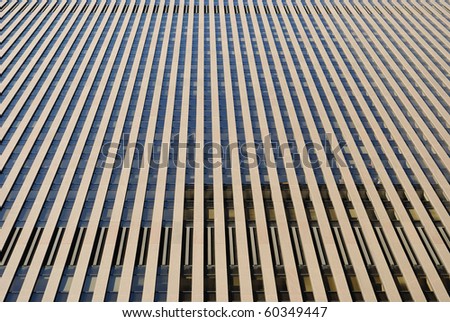 Typical new york city office buildings background.