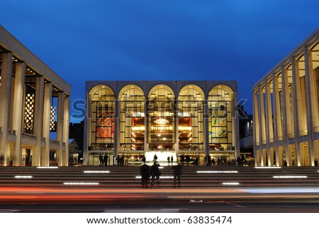 NEW YORK CITY - OCTOBER 23: Metropolitan Opera House at Lincoln Center hosts many world class musicians October 23, 2010 in New York, New York.