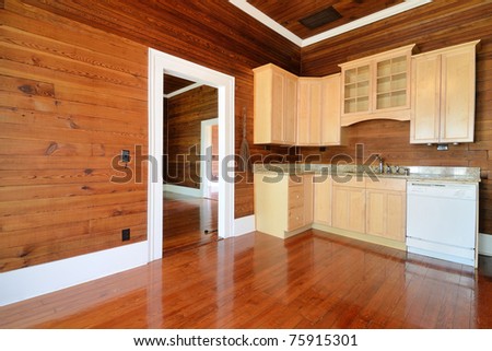 Kitchen Cabinets in a home kitchen