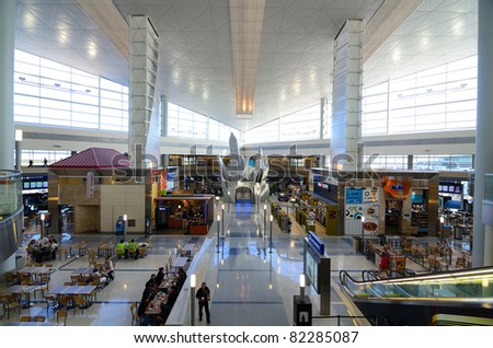 DALLAS, TEXAS - JULY 4: Dallas/Fort Worth International Airport is the third busiest airport in the world in terms of aircraft movements July 4, 2011 in Dallas, Texas.