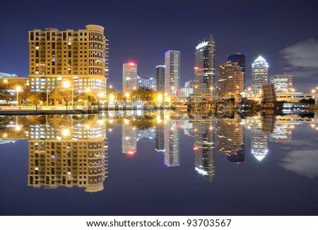 Skyline of downtown Tampa, Florida