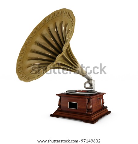 gramophone horn