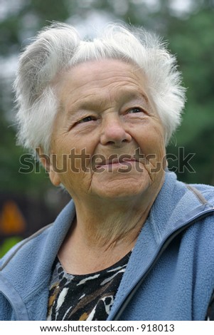 Elderly person.