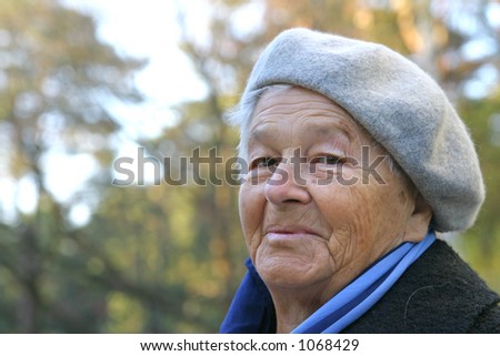 elderly person. 89 year old.