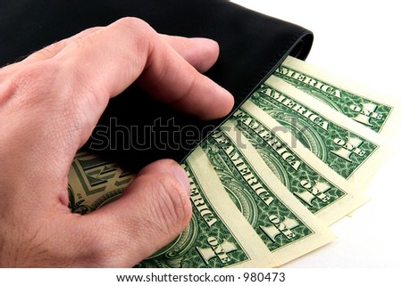 Hand Holding Wallet