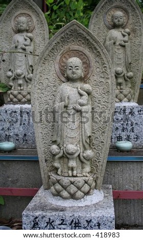 stock photo   buddha statues