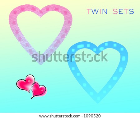 Twin heart frames