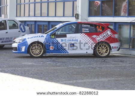 BUCHAREST, ROMANIA - MAY 13: Car exhibition at Bucharest \