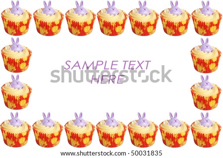 easter bunny cupcakes pictures. easy easter bunny cupcakes.