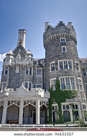 This castle  is one of tourist attraction in Toronto, Canada