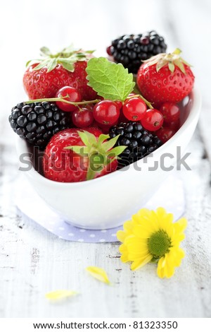 berry mix in a bowl