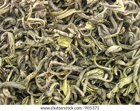 Vietnamese green loose leaf tea \