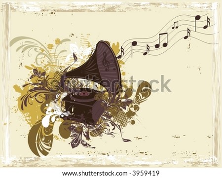 grunge paper floral background stock illustration illustration 19511049 background retro gramophone on eroded grunge paper floral ornaments vector illustration grunge paper floral background stock illustration illustration 19511049 background retro gramophone on eroded grunge paper floral ornaments vector illustration
