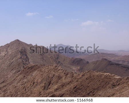 Mountain in Desert