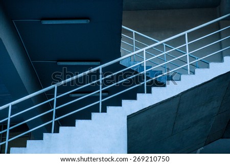 Closeup image of a stairs