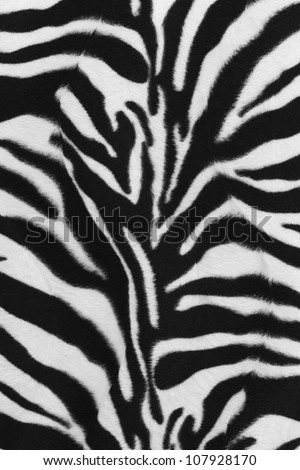 Background texture of zebra skin pattern