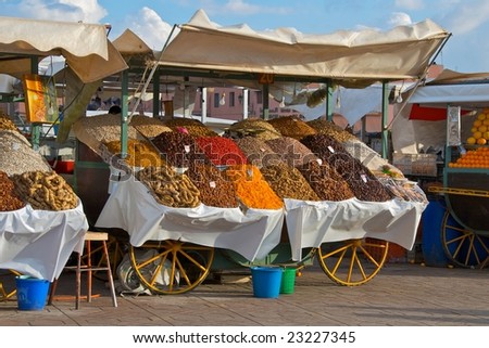 market square in Marrakesh