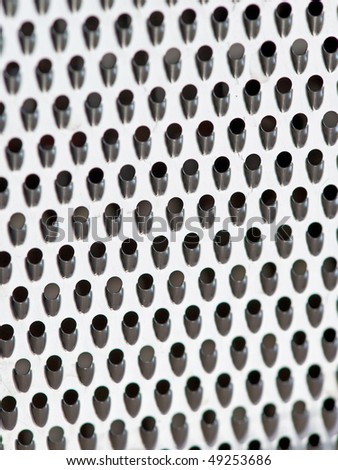 Cheese Grater Abstract