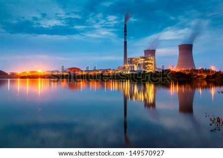 Power Plant By Night