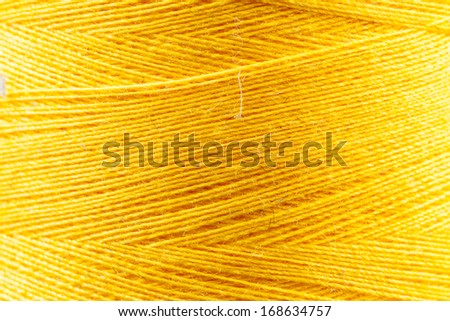 Background of natural cotton thread