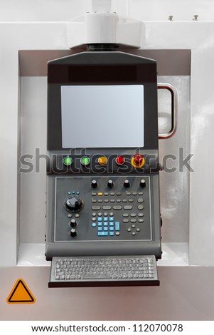 Control board and computer for machine in factory