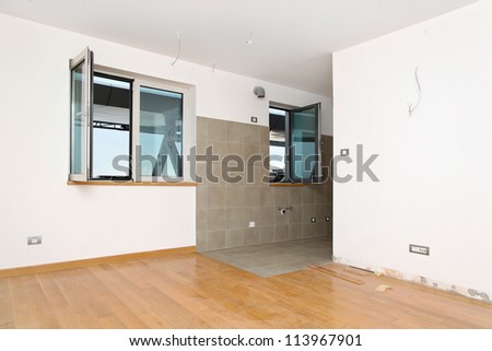 New refubrish and empty room in small apartment