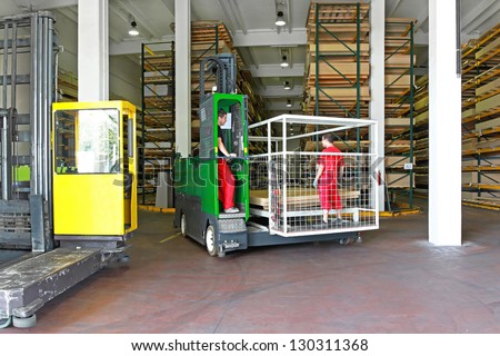 Multi directional forklifts for the material handling industry