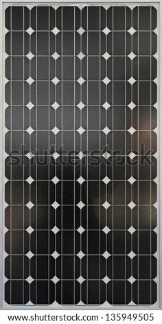 Close up shot of photovoltaic solar panel