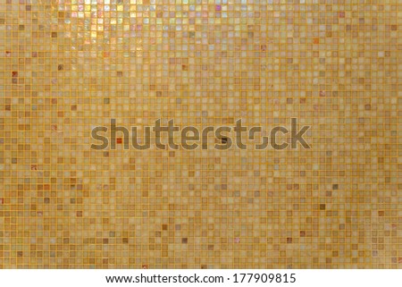 Small mosaic tiles contemporary background