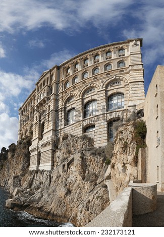 Oceanographic Institute and museum of marine sciences in Monaco