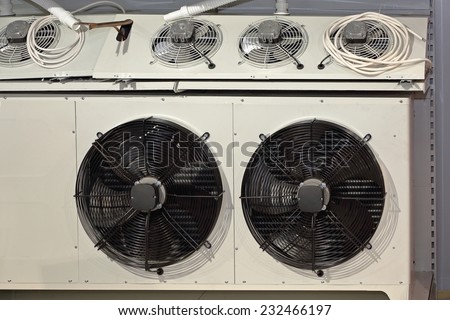 Industrial fans and blowers for big air conditioner unit
