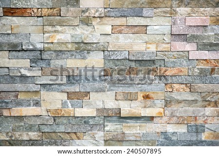 Decorative tiles made from natural granite stone
