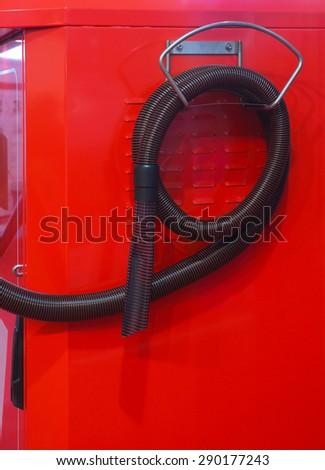 Commercial Vaccum Cleaner Hose at Petrol Station