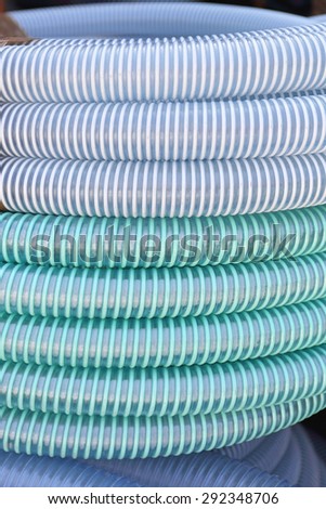 Flexible Plastic Pipes and Hoses in Coils